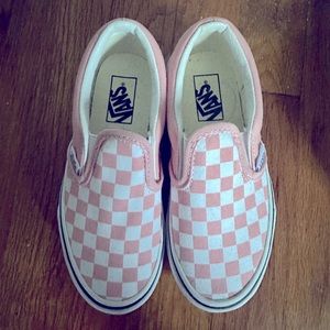 Girls slip on vans